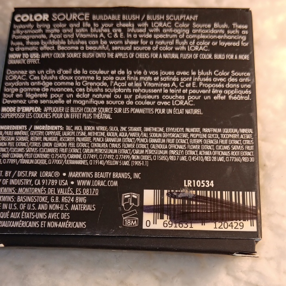 LORAC Color Source Buildable Blush - Picture 4 of 4